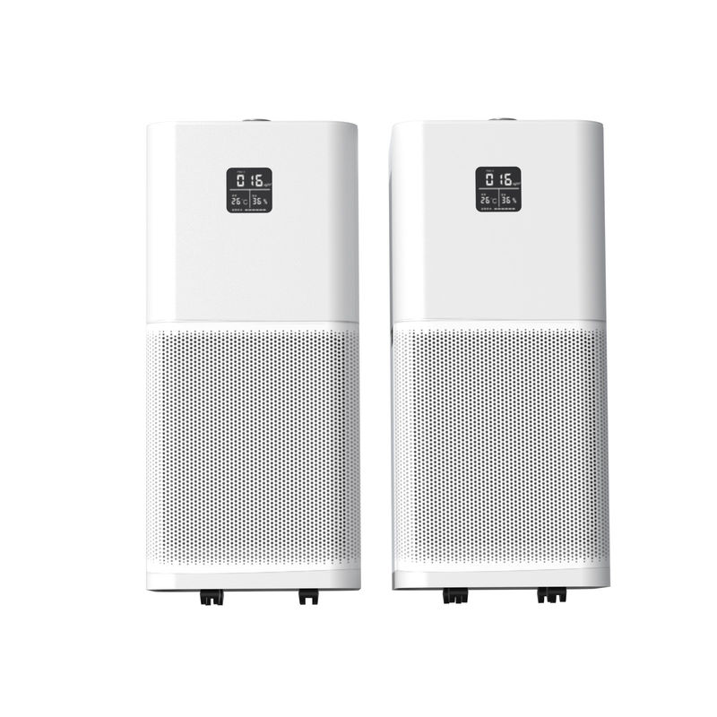 Chine CADR 650m3/h Purificateur d'air électronique avec contrôle logiciel usine