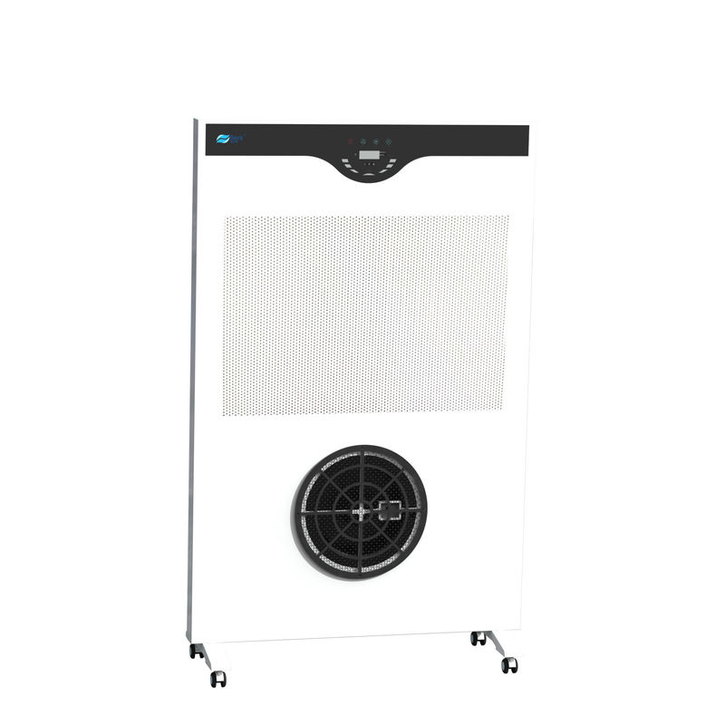 Cina HEPA Antibakteri Air Scrubber Dengan Antibakteri Katun WIFI Kontrol Standing Desain / Timer pabrik