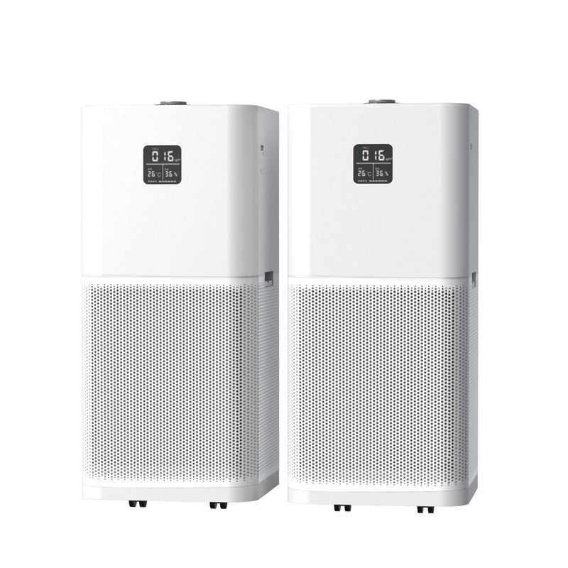 중국 650 M3/H 가정용 공기청정기 WIFI 제어 ISO9001 ISO14001 인증서 공장