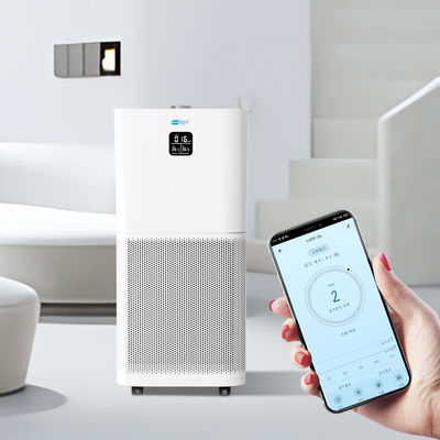 چین فیلترهای هوا 650 M3/H HEPA خانگی 50W 110V-220V با کنترل WIFI کارخانه
