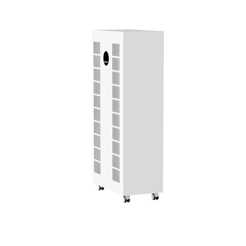 China Purificador de aire de carbón activado de luz ultravioleta de 1200 M3/h CADR HEPA para la eliminación de alérgenos fábrica